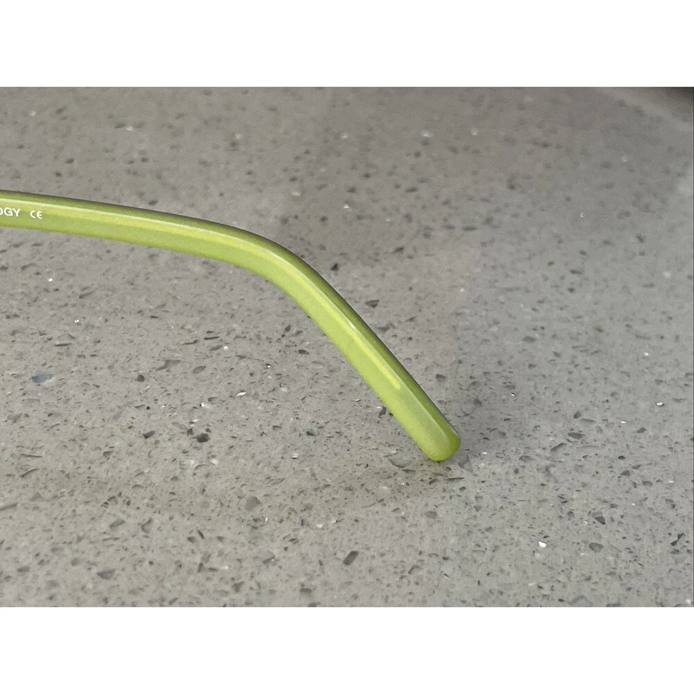 EASYCLIP MOD O1049 BROWN GREEN EYEGLASSES FRAMES ONLY 48-17-140 10 Sunglasses